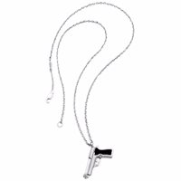Collana Zancan Uomo Legittima Difesa in Argento EXC320 - EXC320